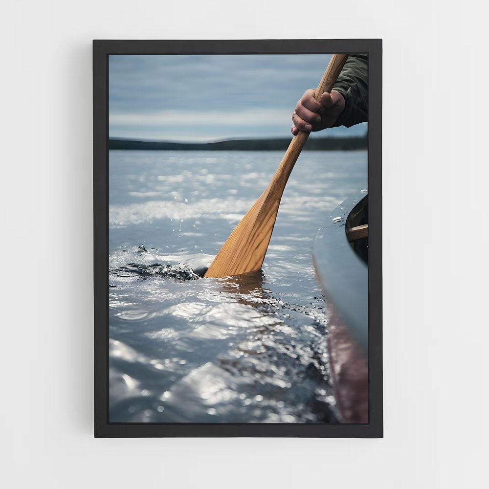 Poster Pagaie Aventure – affiche Canoë-kayak (vue 2)
